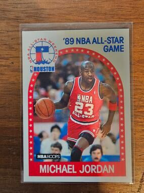 Michael Jordan 1989-1990 NBA Hoops #21 - Chicago Bulls - NBA - Fresh Pull